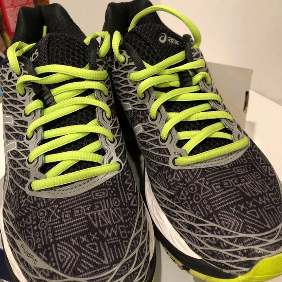 asics gel nimbus 18 mens grey